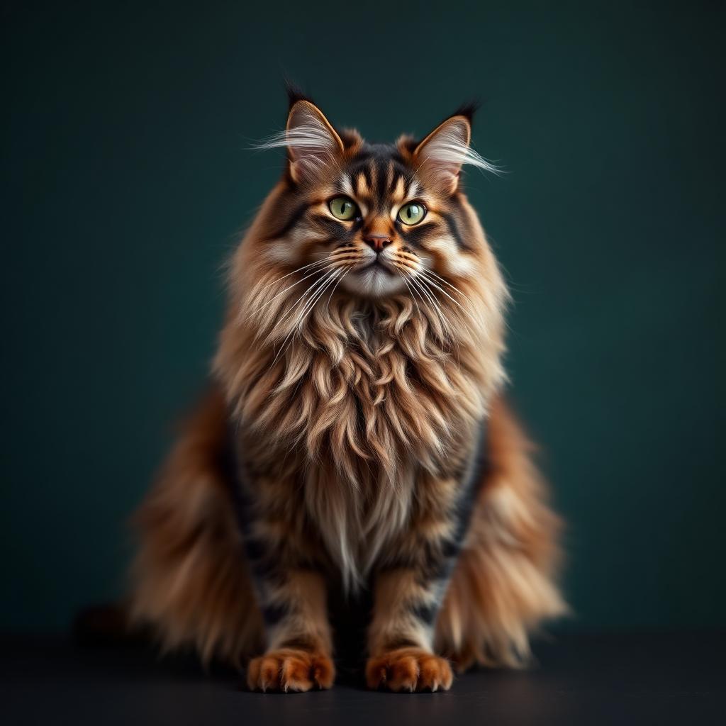 Majestic Maine Coon glow-up
